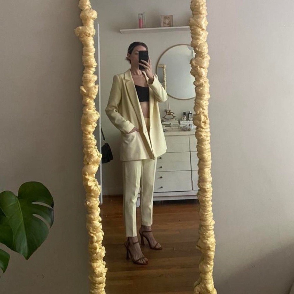 ASOS buttercream suit set